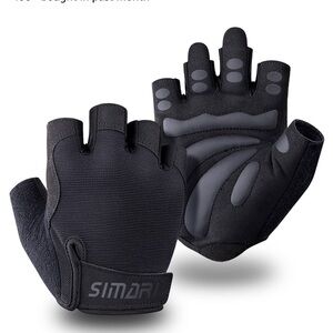SimDri fitness gloves black size small NWT